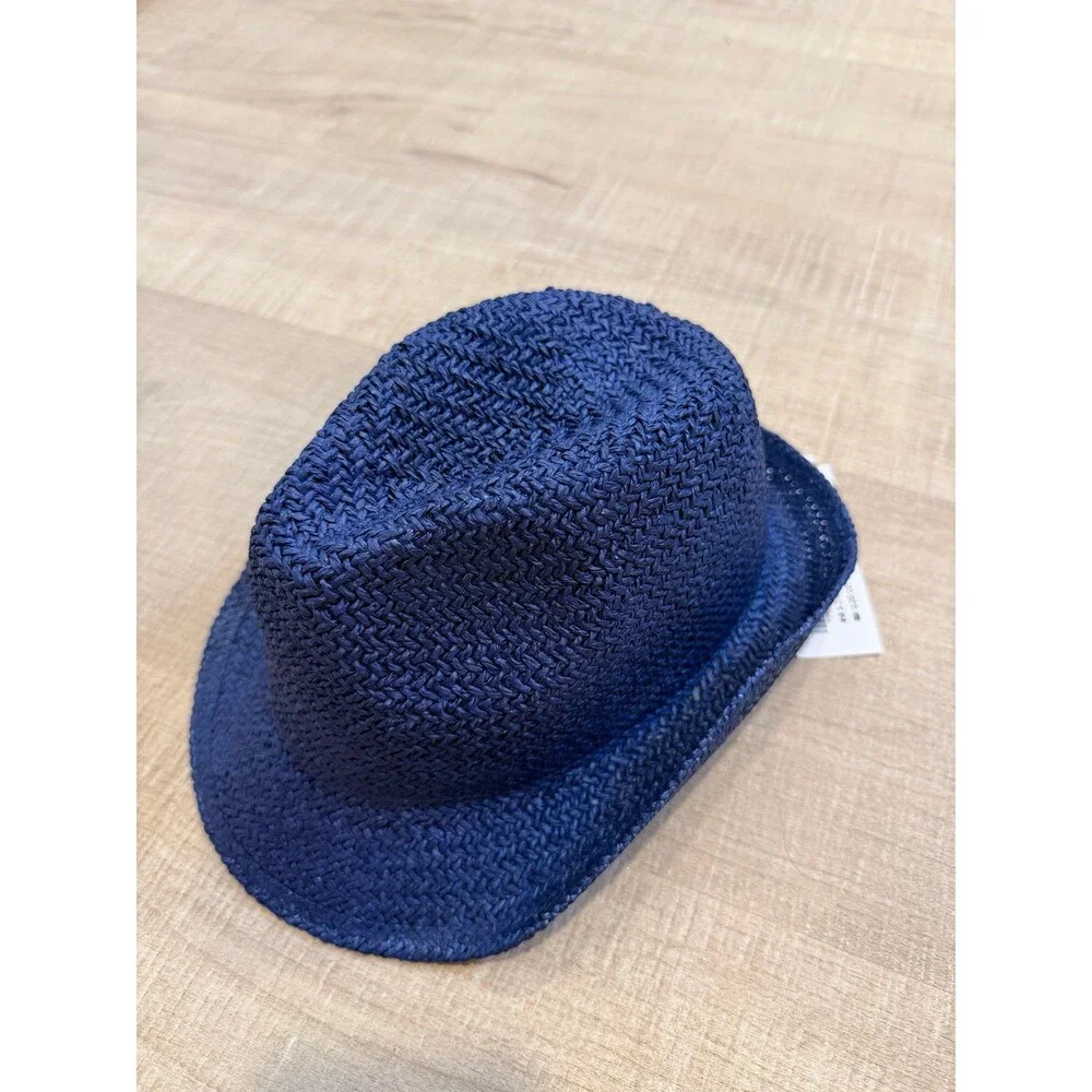 NEW Janie and Jack Fedora Navy Hat